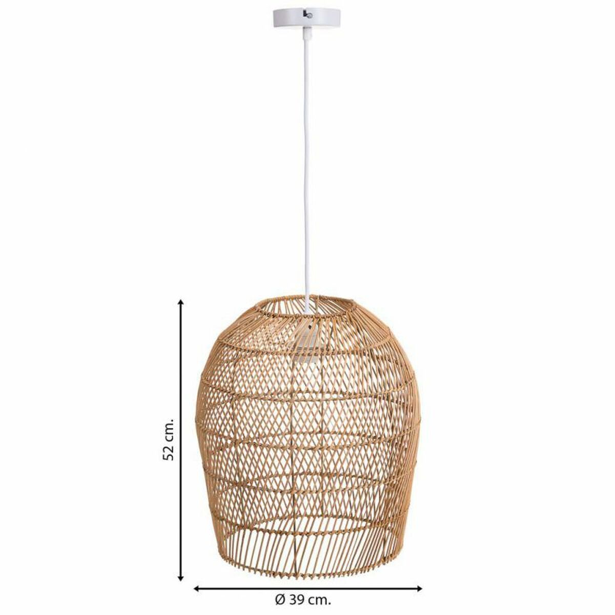 Loftslampe Alexandra House Living Brun